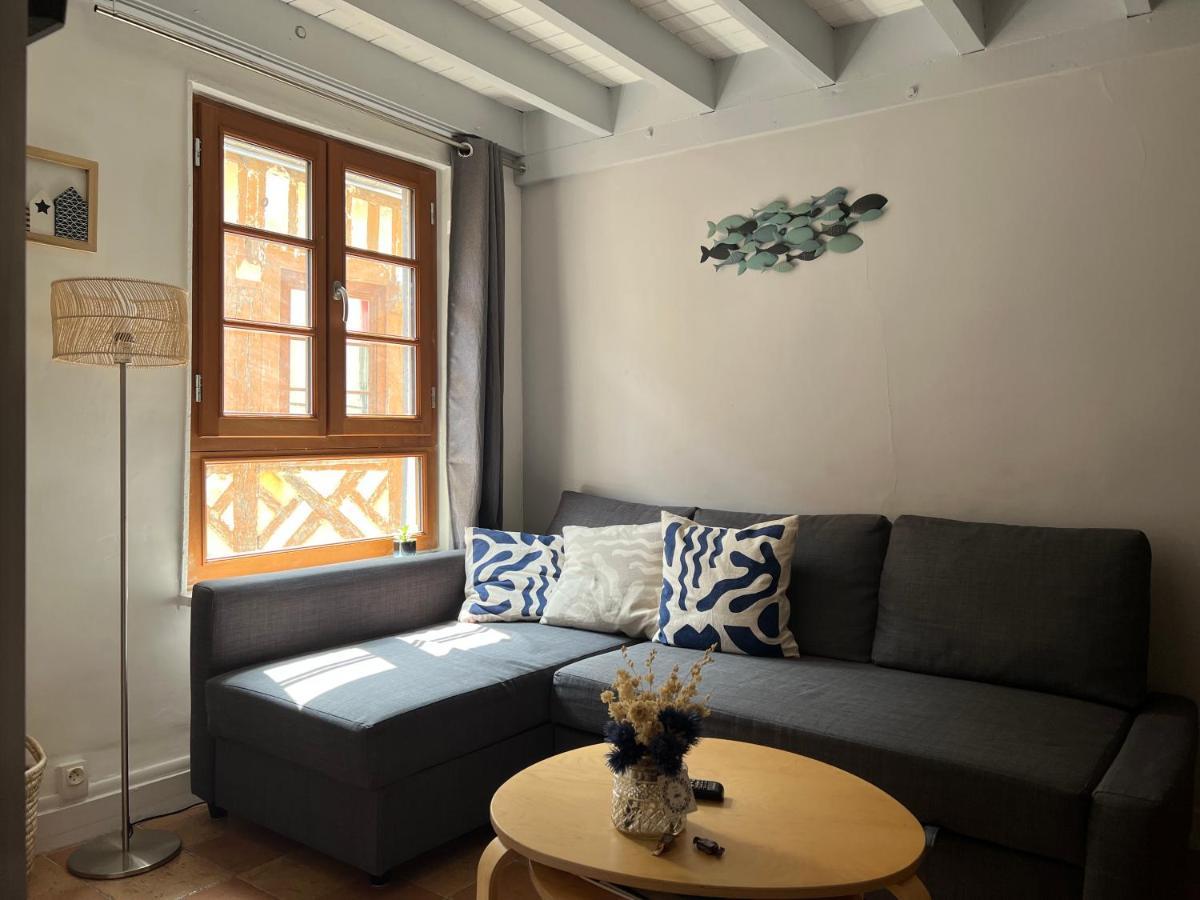 La Mariniere Apartment Honfleur Bagian luar foto