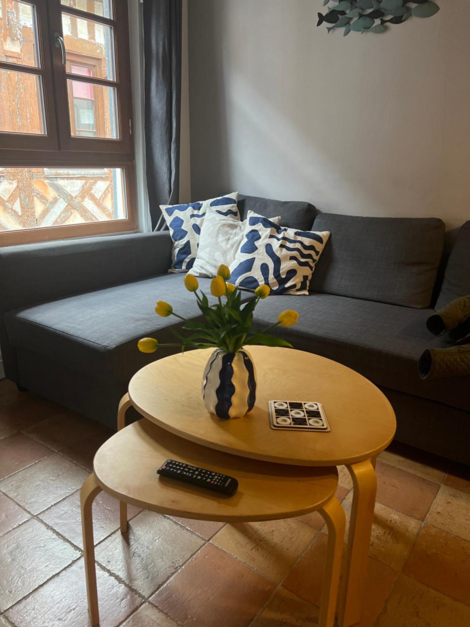 La Mariniere Apartment Honfleur Bagian luar foto